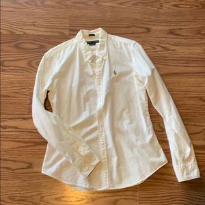 Size 10 Ralph Lauren slim fit classic blouse